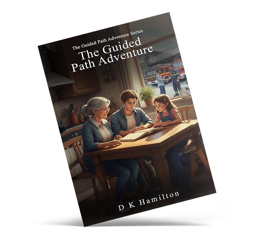 The Guided Path book tilted