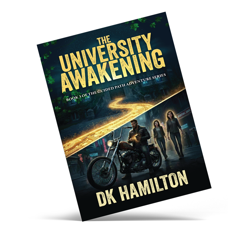 The University Awakened Book Mockup